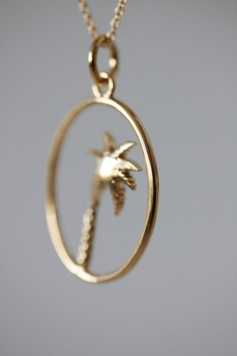 Golden Palms Necklace