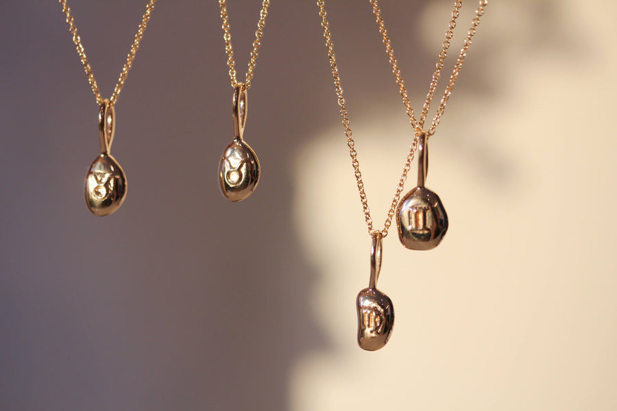 Zodiac Pebble Necklace